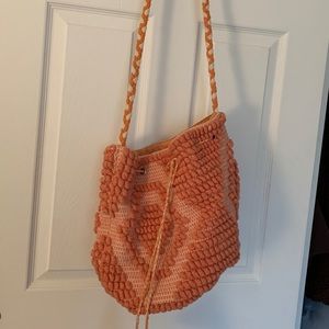 Adorable crochet bucket bag